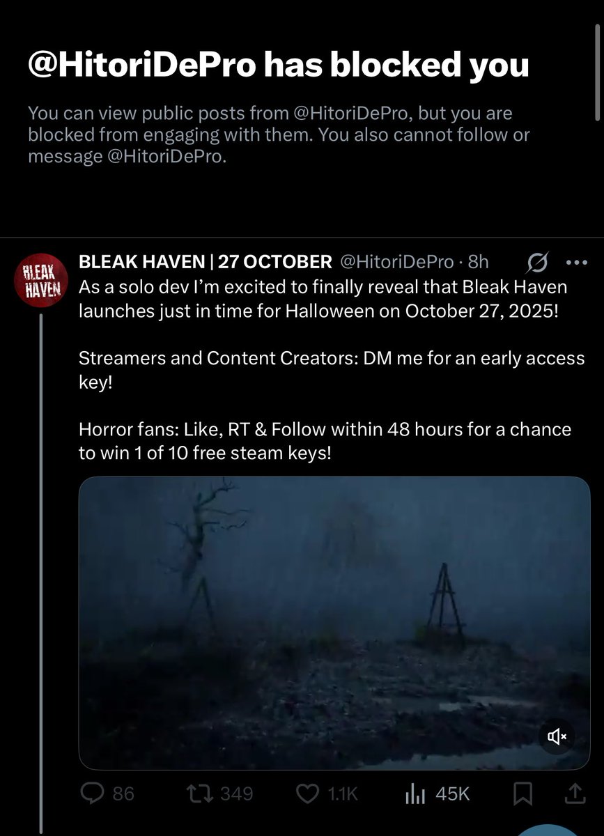 His tweet is blowing up so here’s your yearly reminder to not buy from or support this dev. 

He’s massive piece of shit, bigot, and blatantly disrespects victims of actual heinous crimes, among many other things. 

There’s a reason he’s the only game dev I have ever blocked.