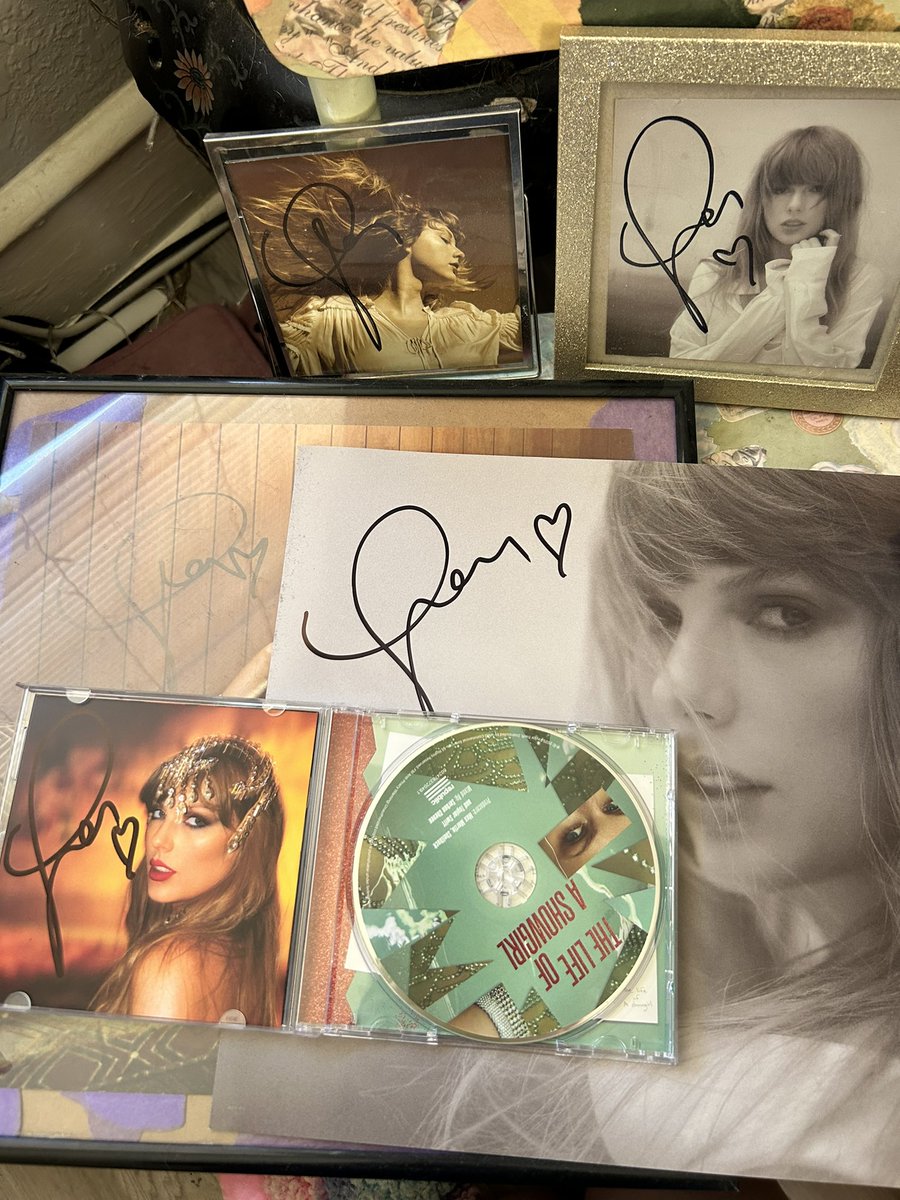 jennsversion's tweet photo. signed cd came in yesterday &amp;  i got a cat  !! 
what should i name her https://t.co/0tootyLZC9