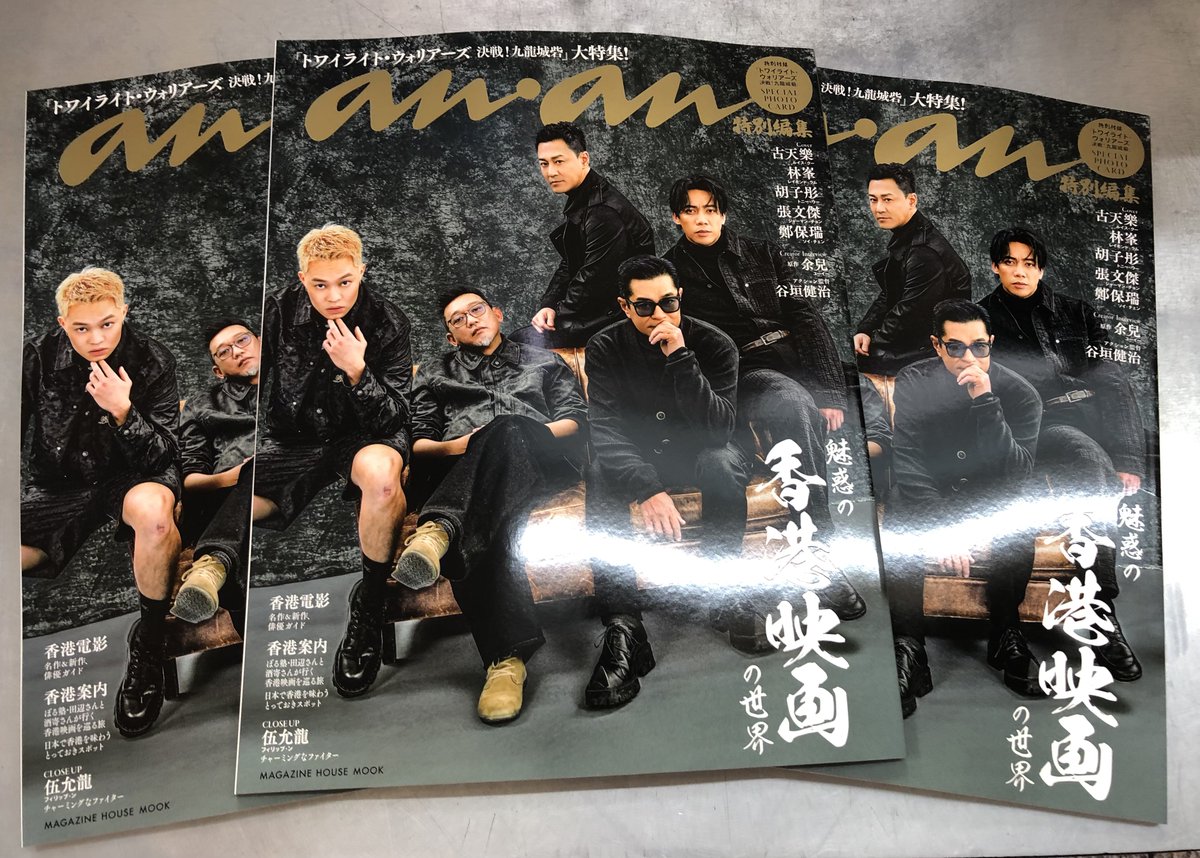 anan 特別編集 魅惑の香港映画の世界『トワイライト・ウォリアーズ