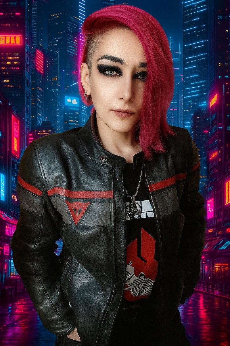 SheidaAiden's tweet image. The version of me that fell into the mirror in other universe.
#cyberpunk #sciencefiction #author #sheidaaiden #transhumanist #posthumanist #novelist #retrofuturist #yazarşeydaaydın