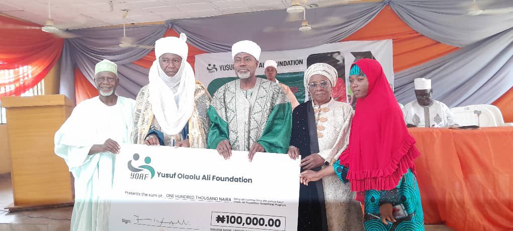 Yusuf Olaolu Ali Foundation tweet media