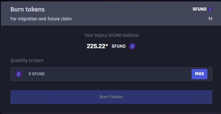 sdgravityop's tweet image. Gm guys,
I just burned all my $SFUND that I’ve been holding since 2021.

In total I had 225 $SFUND. I received around 100 $SFUND from the airdrop, bought another 100 at $10+ each, and the rest came from staking rewards.

Back then all my $SFUND were locked in staking, so I…