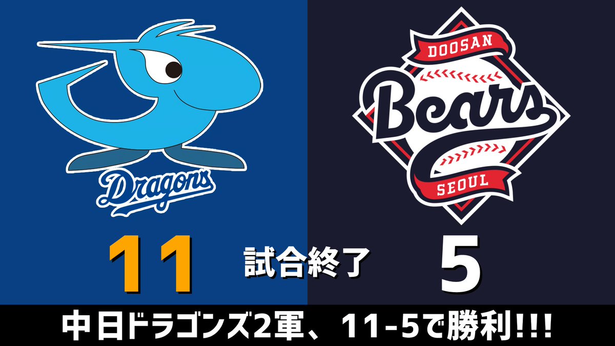 みやざきフェニックス・リーグ 中日vs.斗山ベアーズ 2025.10.08 中日