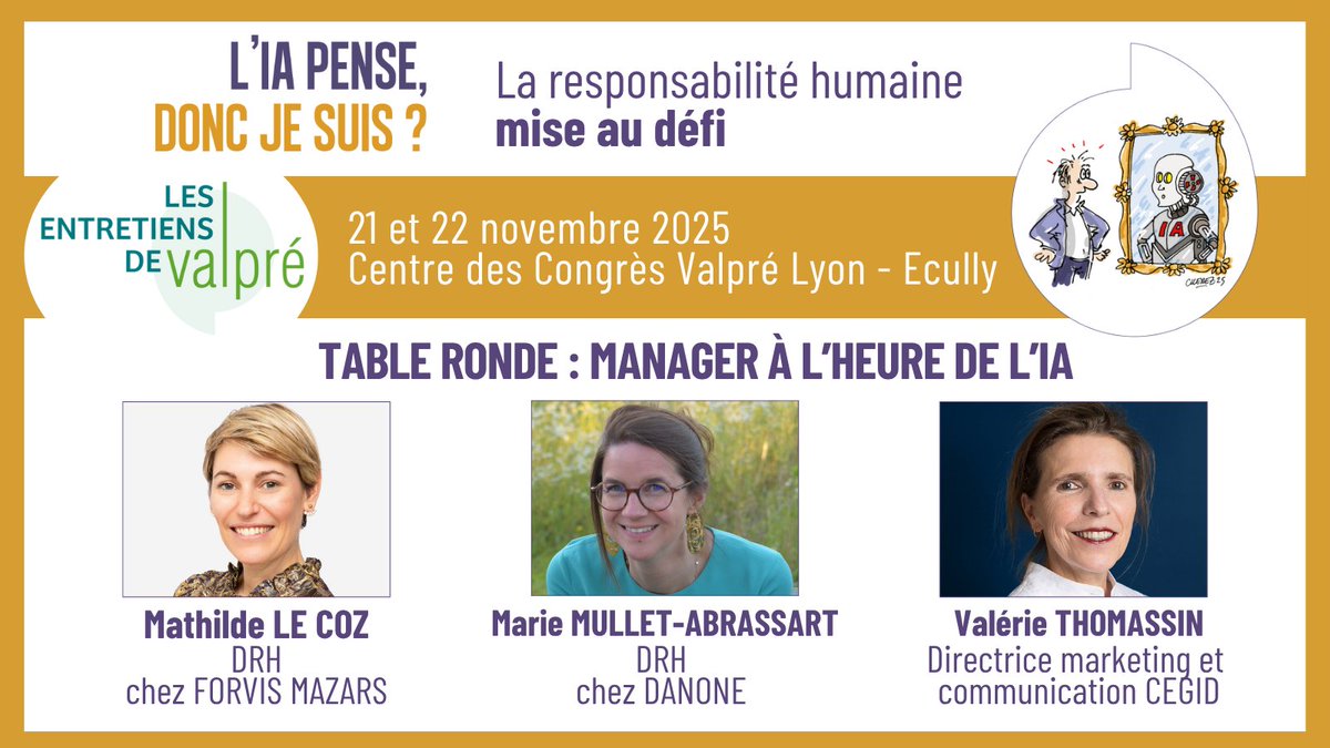 Entretiens de Valpré tweet media