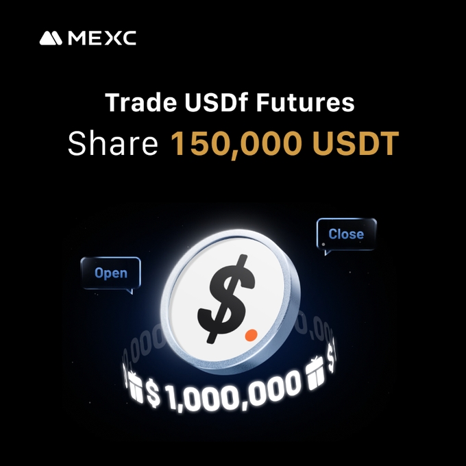 codergee's tweet image. A cool million dollars on the table?! That's a statement! 🎯
This USDf Unbound event on #MEXC isn't just hype. It's got zero-fee trading on $USDf/ $FF, staking that's cranking out an insane up to 200% APR, a huge 150k USDT in rewards, plus some bonus stacks just for new users.…