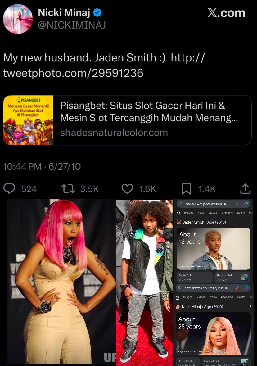 _Whregeous's tweet photo. @girlyganggsta @iamcardib Fake like your motha. Thoughts @NICKIMINAJ, or should I say #Pedonika, the #queenofRAPE? https://t.co/VQm9TBuQfO