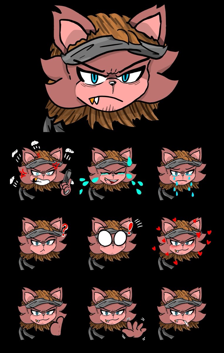 I did a Banner and Emojis for <a href="/SolidFexa/">Solid Fexa</a> 
I hope you like them buddy WAKA WAKA🍒🍒