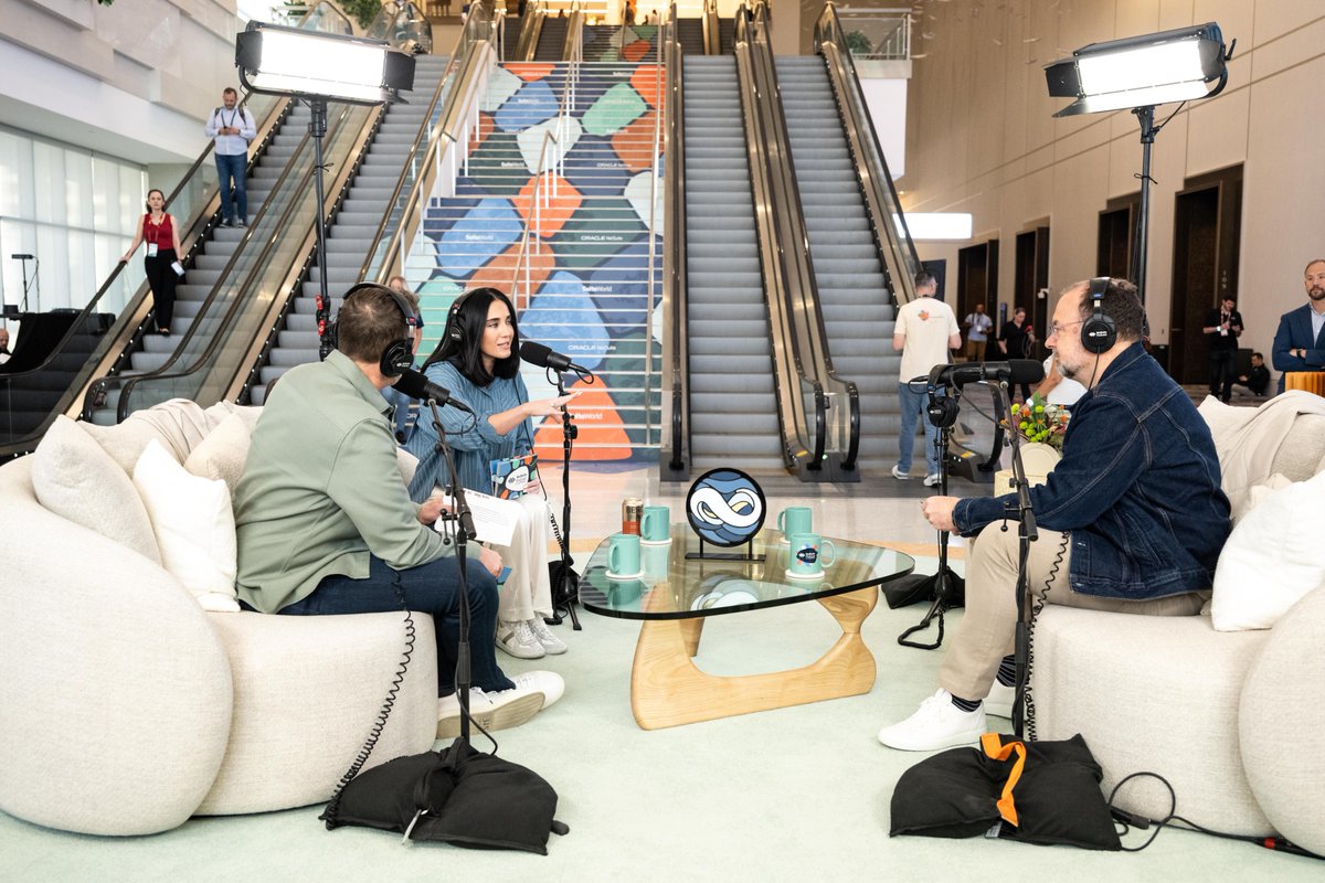 NetSuite's tweet image. &quot;Suite” dreams are made of #SuiteWorld Day 2! Our founder and EVP Evan Goldberg unveiled the biggest announcement in our history during his keynote: NetSuite Next, along with many other #AI enhancements, and our SVP of growth strategy and execution Sam Levy spotlighted strategies…