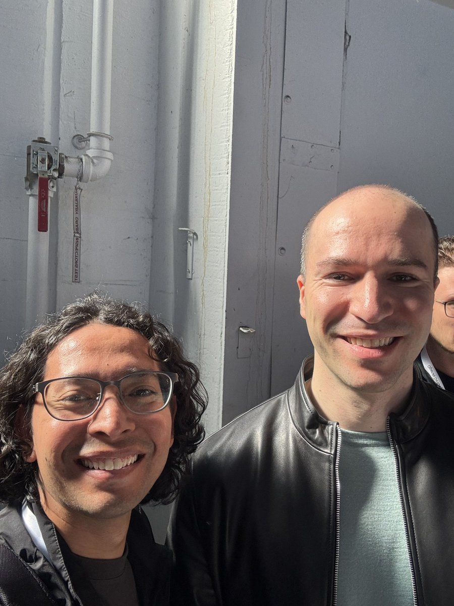 bharatbsb's tweet photo. Wrapped up @OpenAI DevDay 2025 with a head full of ideas and a camera roll full of memories. Met @sama, @gdb, @markchen90, and so many brilliant builders. Inspired to build what’s next. 🚀
#OpenAIDevDay #ChatGPT #AI https://t.co/ZJqVLw4imb