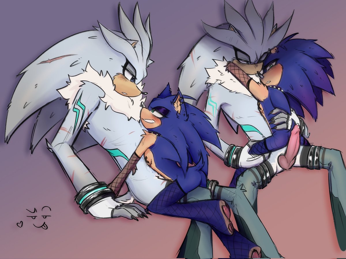 Sexy time between my Silver and <a href="/AnneGoesToHell/">🔞BitterSweet🔞| Comms (3/5) open!</a> 's Sonic :D