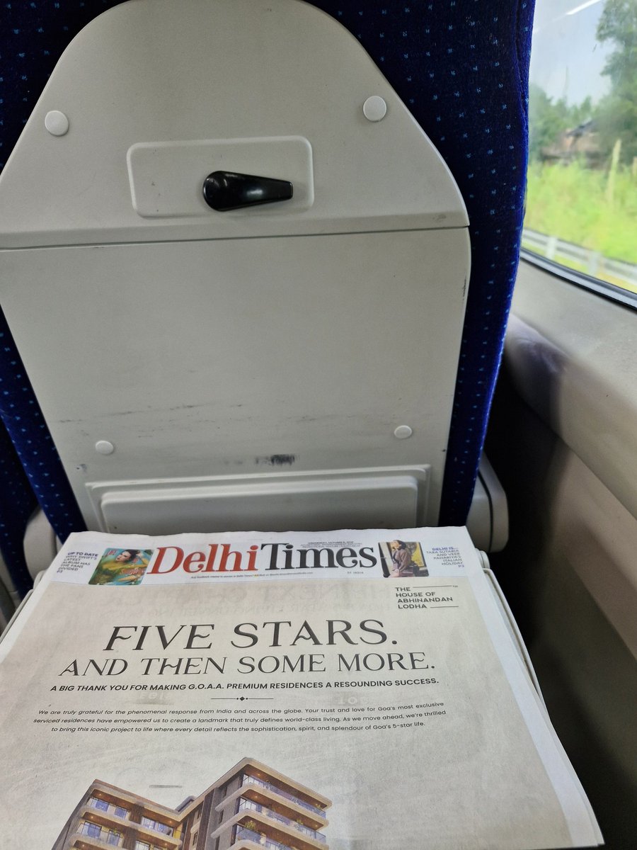 UditGupta09's tweet photo. Read Delhi Times after ages today. Used to religiously devour every news on this tabloid back in the day.

Reading it today because Vande bharat does not offer Indian Express sadly was a great exercise in nostalgia.

1/n https://t.co/InGbHzxo4s
