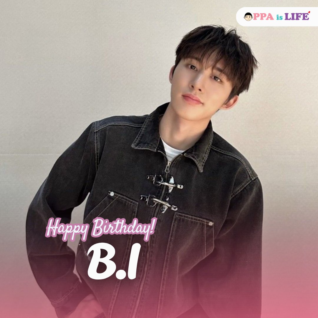 Happy birthday, B.I! ✨

#BI