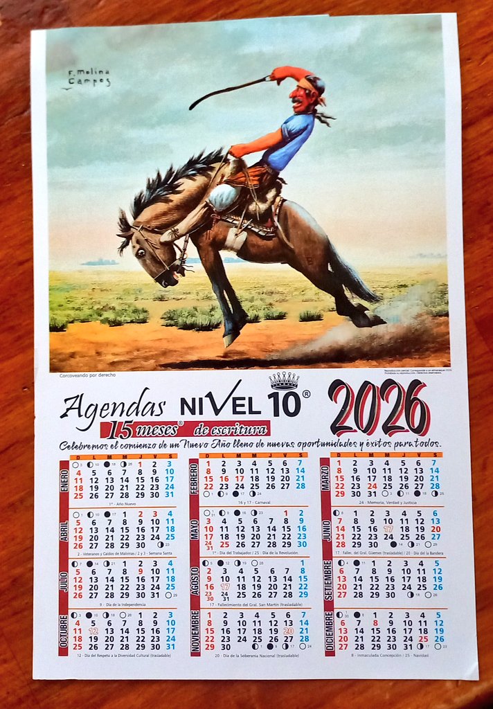 Me encantan esos almanaques ...