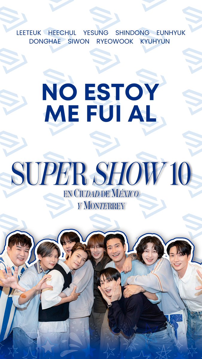 ldhaess's tweet image. Dejo también para que puedan postear en sus historias 💙

#슈퍼주니어 #SUPERJUNIOR
#SUPERSHOW #SUPERSHOW10 #20th_Anniversary_TOUR