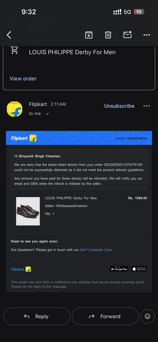 divyansh_dc_'s tweet image. #flipkart @flipkartsupport is slowly turning into a masterclass on how to waste customer time. Keep delaying orders for 15-20 days, then cancel them — brilliant scam of patience and trust. #FlipkartScam #FlipkartFail