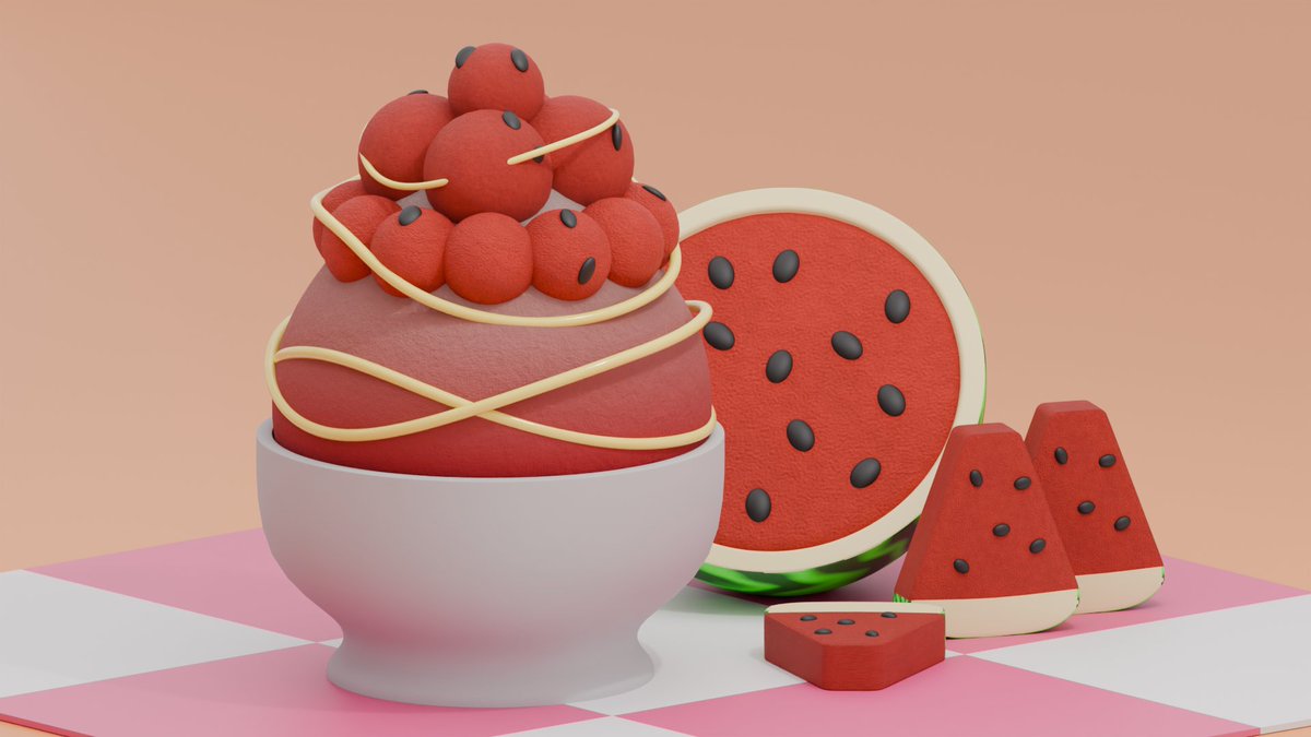 LStudio2000's tweet photo. New tutorial out now – join and make your own delicious 3D scene!
https://t.co/SdOUp051qn

#Blender3D #3DModeling #FoodArt #Stylized3D #BlenderTutorial #3DArtist #CGArt #BlenderTutorial #3DArt #BlenderCommunity #DaisyFlower #StylizedBlender #LearnwithLuckymoon #luckymoonstudio https://t.co/6qnUicjWFp