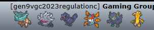JagSamurott's tweet photo. @playpokemon Reg C but this is entirely selfish because it was the format I built my favorite team in Scarlet and Violet in https://t.co/smRZZR7oKi