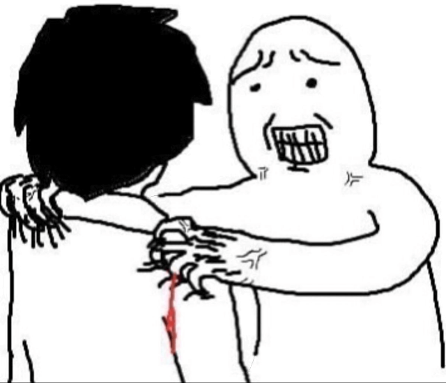 poppyexists's tweet photo. how I look begging oomfs to read house of leaves https://t.co/cbCVasTy1g