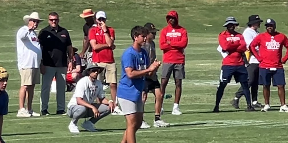JacksonMoore247's tweet photo. Massive get for Fresno State. Rose is just one point shy of 4-Star status. 

The Bulldogs' new staff came to town 10 months ago with few local connections and Rose already committed to Oregon State, but they were immediately impressed &amp; never stopped pursuing. https://t.co/I4SHnwYRhG