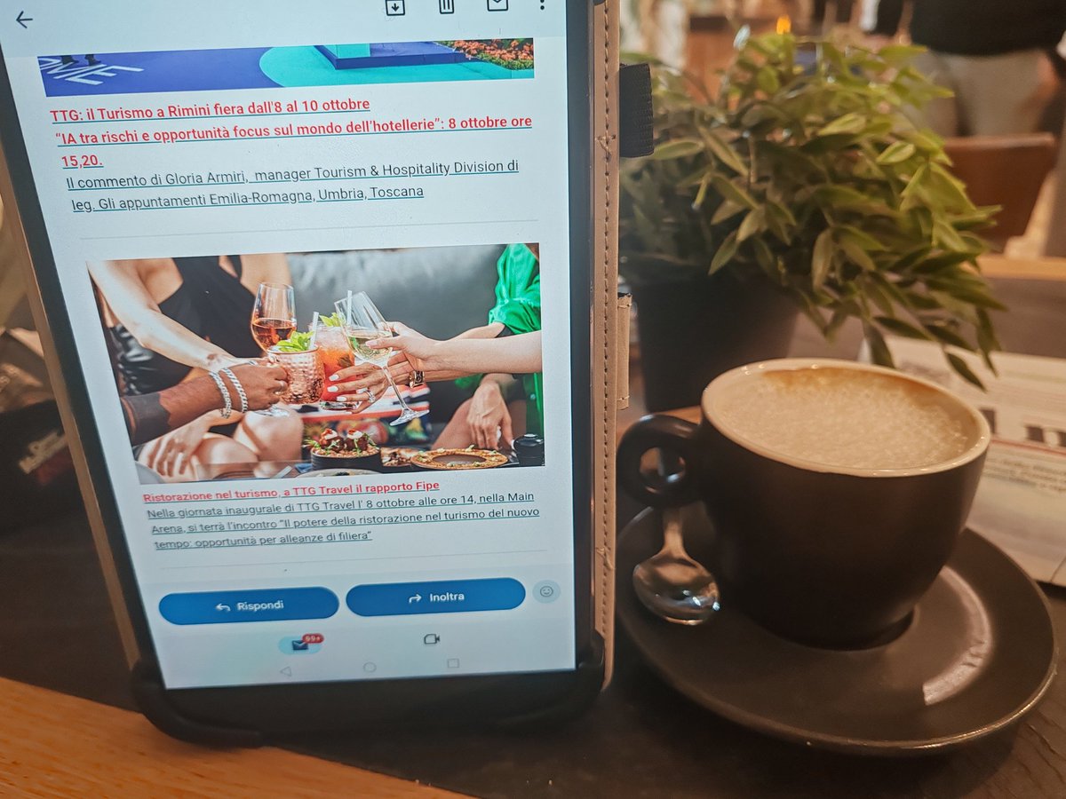 BUONDÌ
A #Rimini fiera in primo piano il Turismo  da ohhi ’l8 al 10 ottobre con #TTG e InOut
Sulla newsletter di #GUSTOH24

<a href="/marcoforc/">Marco Forcellini</a> <a href="/IEGexpo/">ITALIAN EXHIBITION GROUP</a> <a href="/BettaVitali/">Solo bagaglio a mano</a> <a href="/comunerimini/">Comune di Rimini</a> <a href="/RegioneER/">Regione Emilia-Romagna</a> <a href="/sassi_mario/">Sassi Mario 🇪🇺</a> <a href="/DSantanche/">Daniela Santanchè</a> <a href="/PecoraroScanio/">Alfonso Pecoraro Scanio</a> <a href="/CarloVischi/">Carlo Vischi</a> <a href="/visitemilia/">Visit Emilia</a> <a href="/theonlyparmesan/">Parmigiano Reggiano</a>