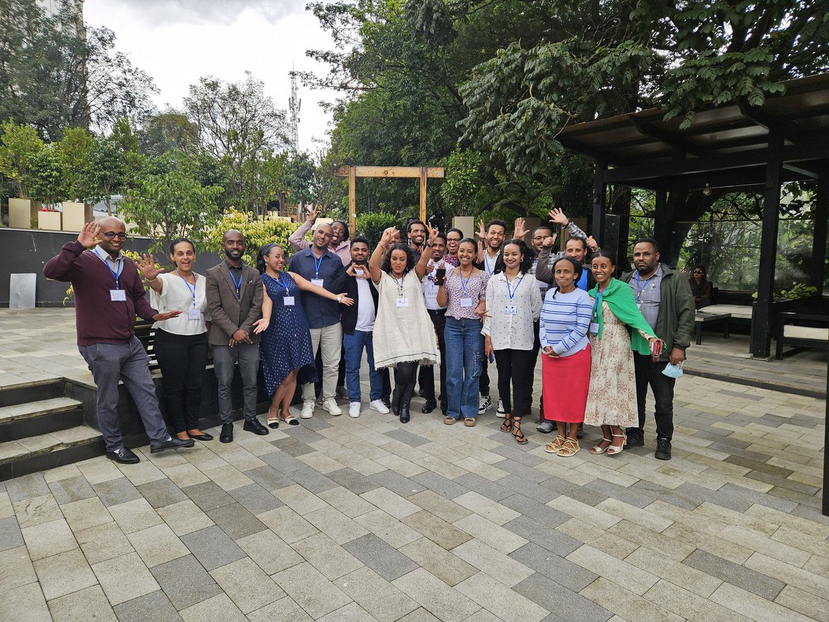 YMariamawit's tweet photo. Kudos to the #ETASLP team: myself, @Nshemeshe @destadey Liya, @binyam_sisay, and most importantly our participants. Workshop was simply great! @AfricaSLP @bernardslippers @VidushiNB @dextagwireyi https://t.co/3xI06AlweU