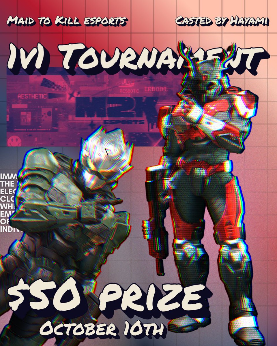Late night post, but we still have spots for the FREE 50 dollar 1v1 Halo Infinite trash talk tournament!!