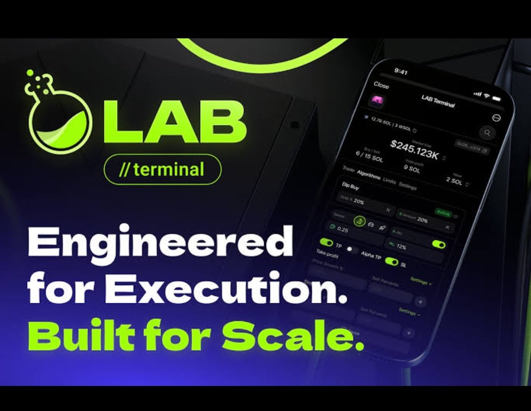 Good morning snappers 🫰 

Every serious trader knows that milliseconds matter. On-chain lag can kill your execution, and handing over your keys means giving up peace of mind.<a href="/LABtrade_/">LAB</a> brings the best of both worlds together: true self-custody with real-time, lightning-fast