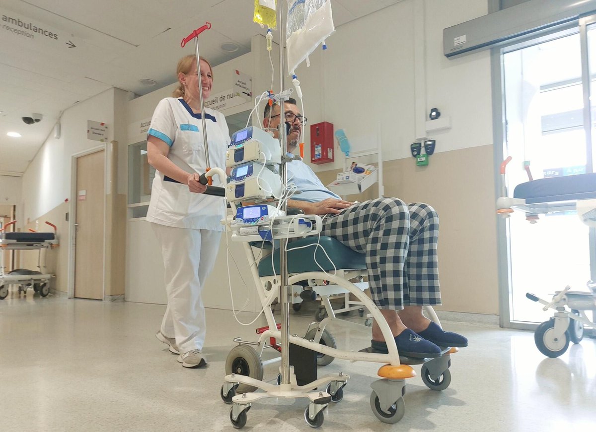 « Vous voyez comme ça change la vie ! » : l’invention qui facilite le déplacement des patients à Gustave Roussy
➡️ l.leparisien.fr/wkdL