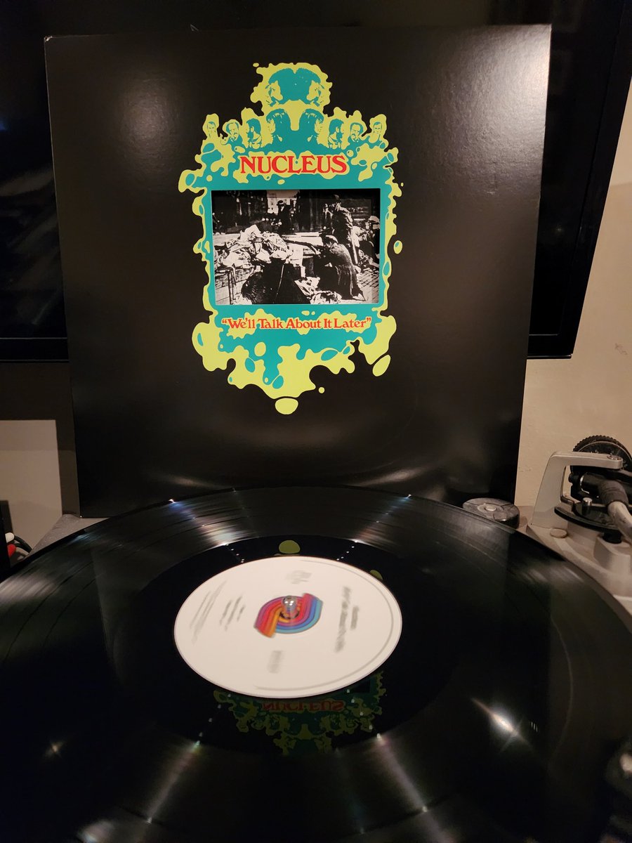 SpinVinyl1's tweet image. Nucleus is one of the best jazz rock bands and this their second album We'll Talk About It Later is one of those albums were you lock in and get lost in. Wonderful album. Be With Records are killing it with all their Nucleus reissues!
#Nucleus #WellTalkAboutItLater #vinylrecords