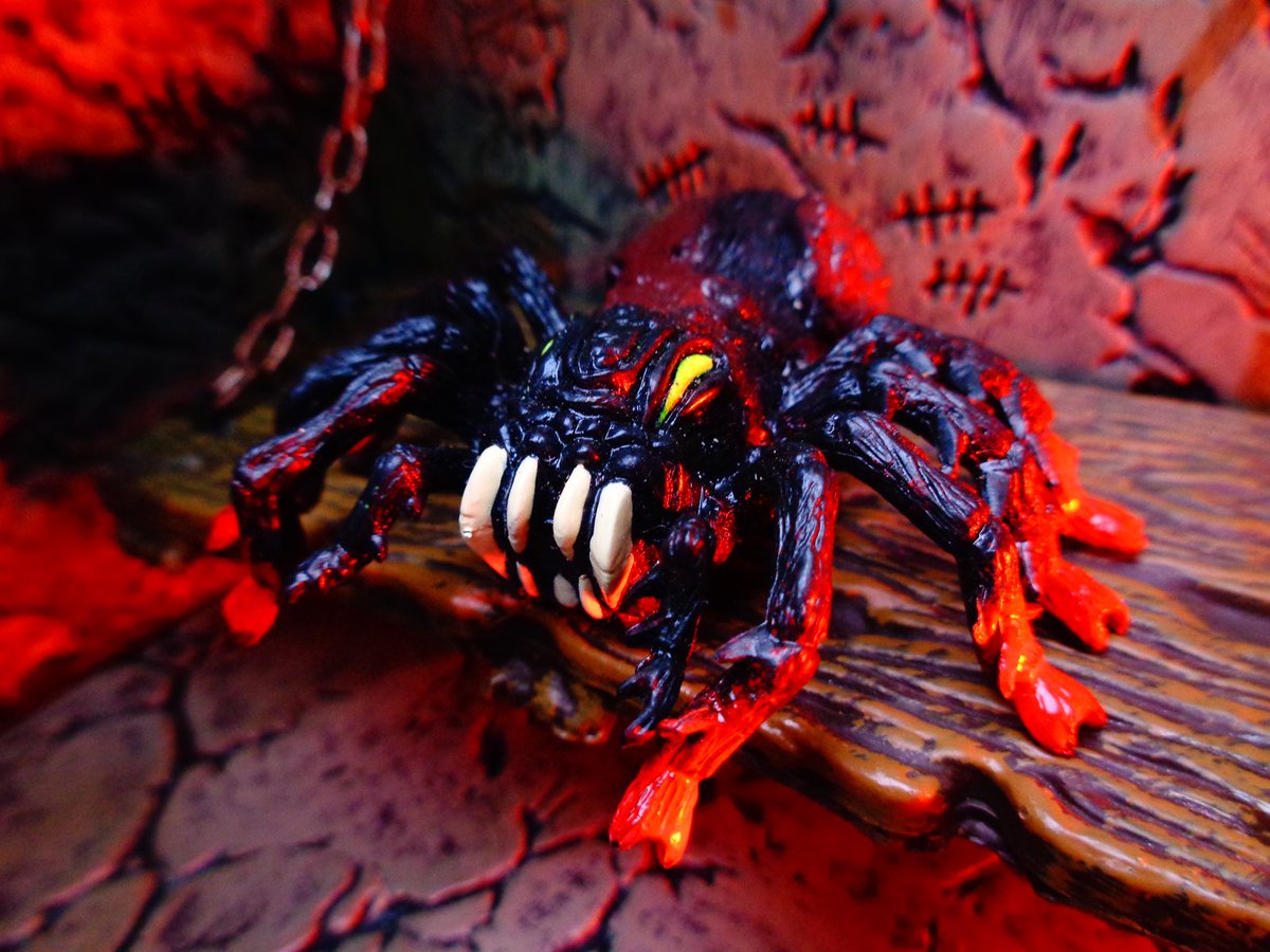 JohnMoreyAuthor's tweet photo. MFM Macabre Visions 2025 Day 08: TERROR-ANTULA
They're lurking under your bed, they're hiding in your head!
Figures used: Arachnisplat (Real Squish Bugs)
#miniween2025, #miniween, #mfmacabrevisions, #minifiguremilitia https://t.co/mDXs8H1GFA