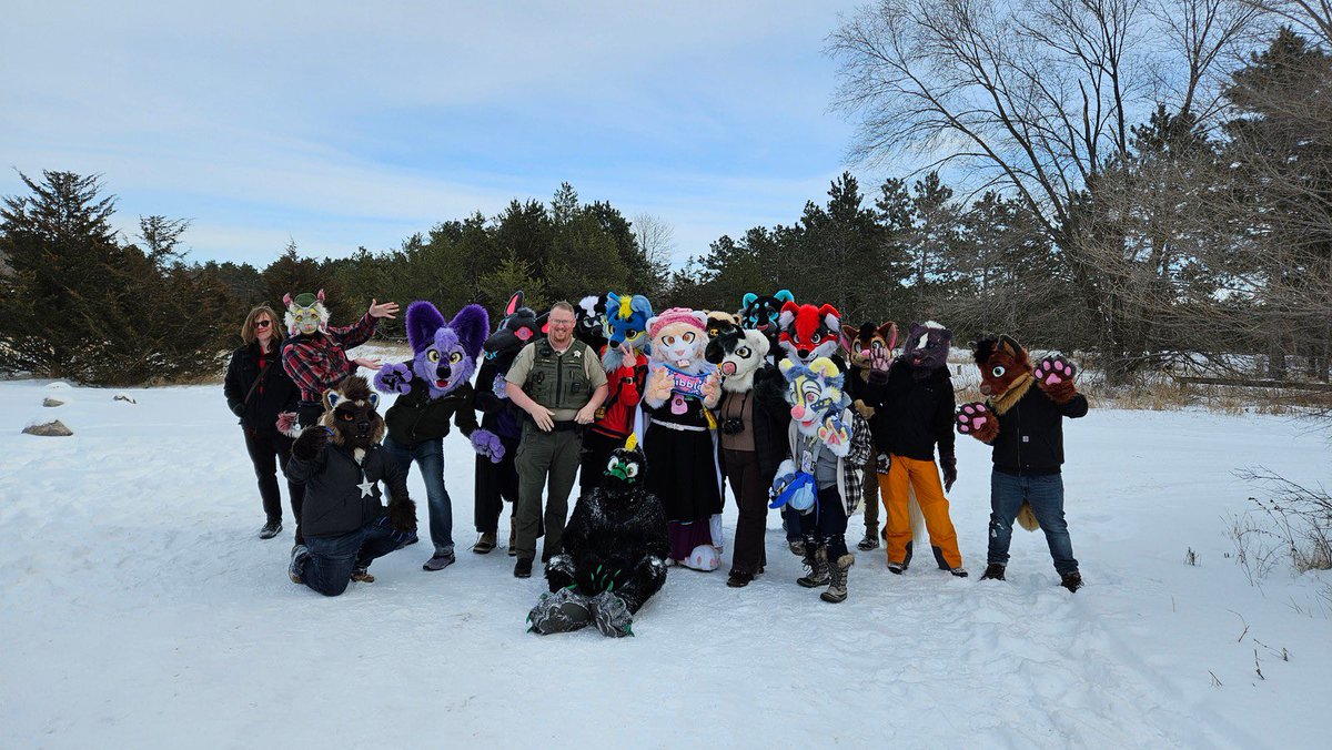 Zeusthefoxy's tweet photo. I’m so happy for all the people I get to call friends. You may not realize it, but friends are a gift that can’t be beaten. #furry #furries #mnfurs #fursuit https://t.co/2YAvrzLs77