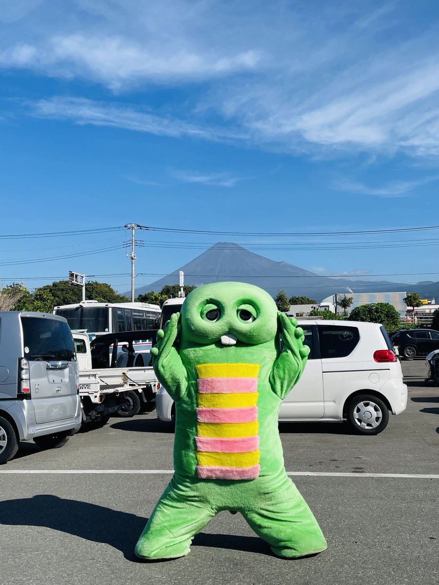 GachapinBlog's tweet image. ふじさーん！