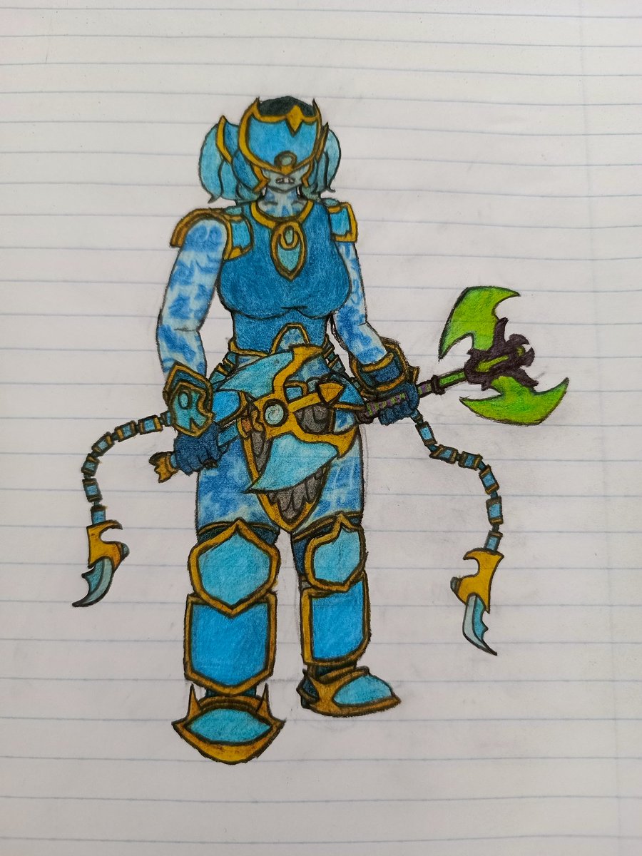 DurionacZen's tweet photo. Used to play magic rampage back then it was awesome #MagicRampage #ocart #drawing https://t.co/406bpDqQT9
