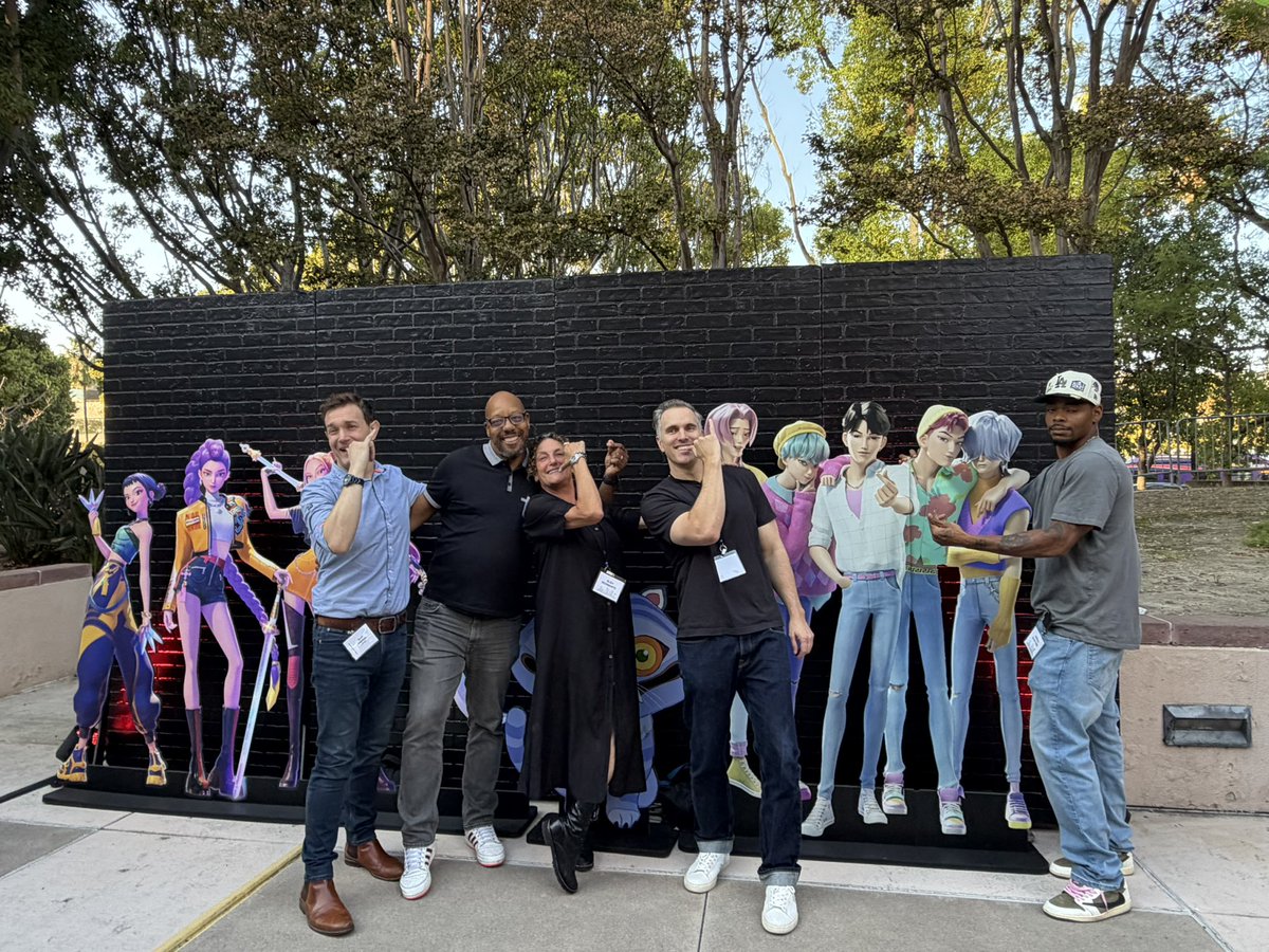 Chillin with the team.