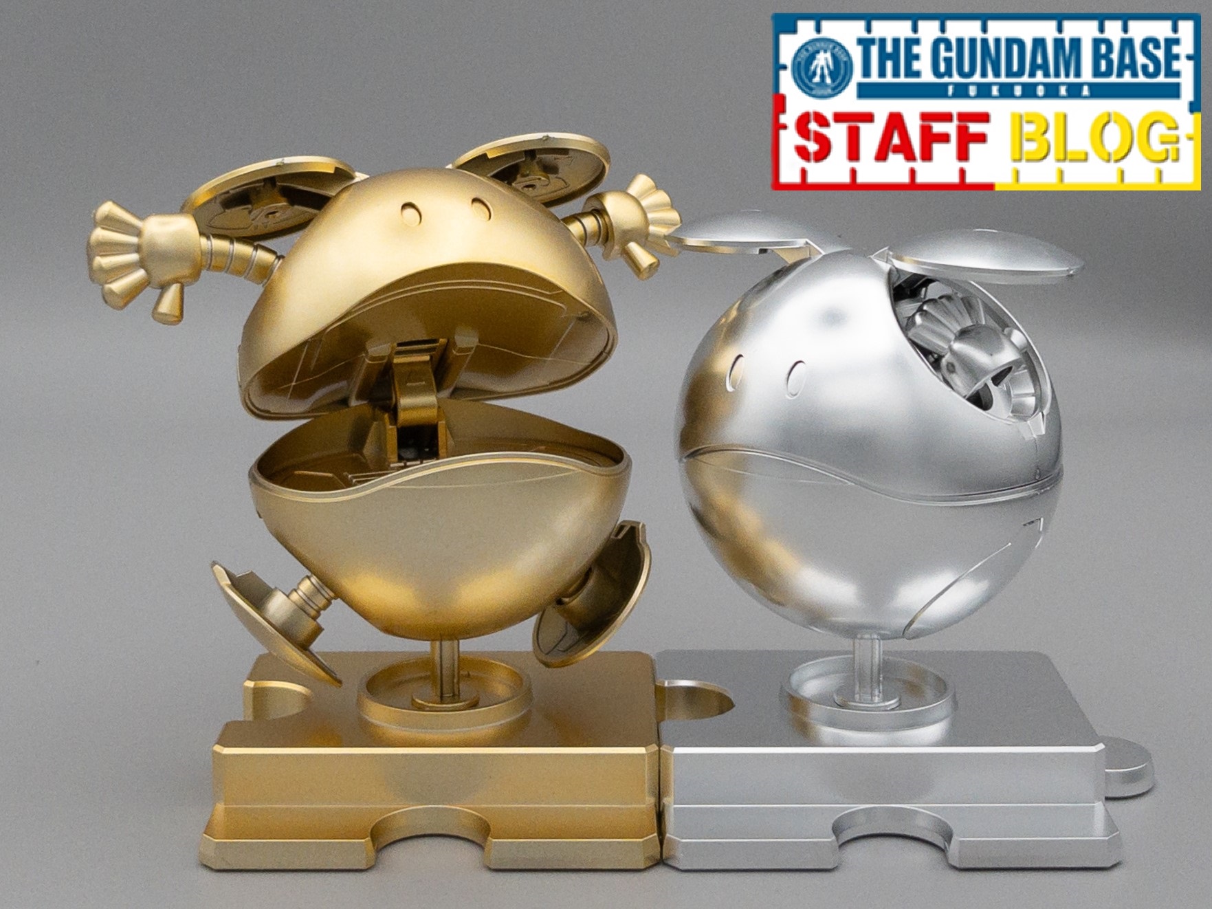 ガンダム ルナマリア プルツー [GBカラー]・ハロ ゴールド&シルバー