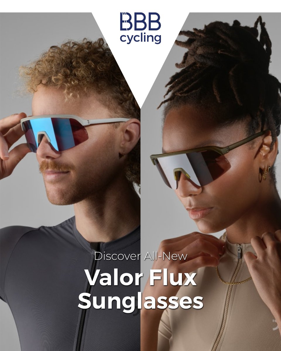 New from BBB Cycling: Flux sunglasses are here.
✅ Anti-glare
✅ Photochromic
✅ Secure fit

Chester &amp; Valor styles round out the range 👌

All models available now via BikeSportz B2B.

#BBBCycling #FluxSunglasses #BikeGear