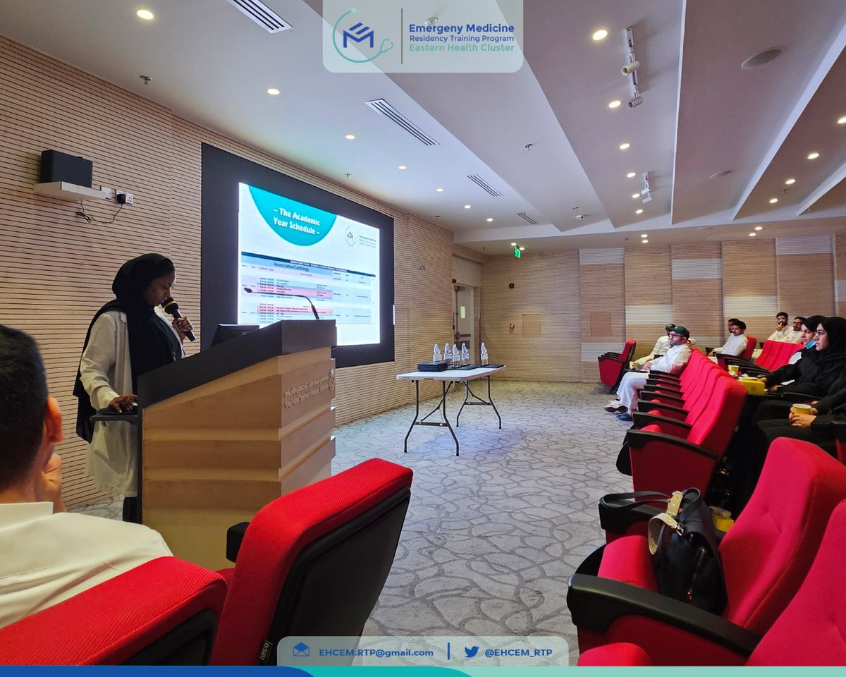 Ehcem_rtp's tweet photo. 🎤 Powerful speeches from our leaders who keep raising the bar:
Dr. Toleen Alshaikh,
Dr. Mohammed Alqithmi,
Dr. Mohammed Almulhim,
& our Chief Resident Dr. Khurayzan + Co-Chief Dr. Ibrahim 👏
#EHCEM https://t.co/v7pCUSJLcp