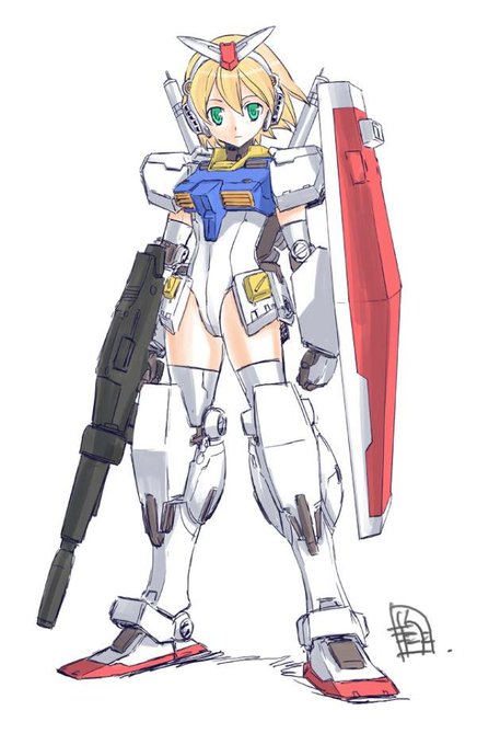 #みんなのRX78観てみたい 
だいぶむかしにかいたやつ 