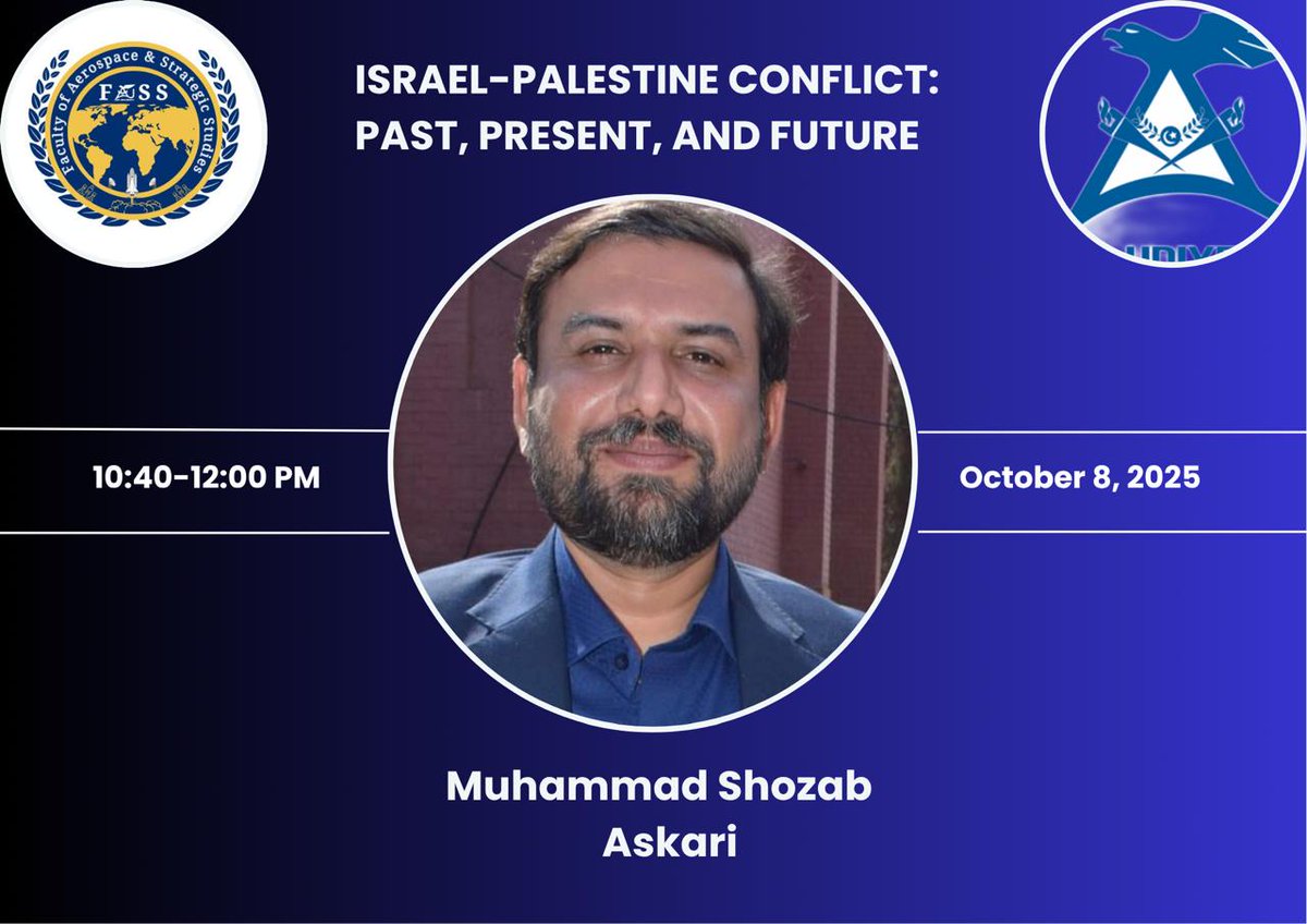 fass_air's tweet photo. Senior of students of FASS BSIR will be attending a guest lecture today by Muhammad Shozab Askari organized by our Faculty Member @zmzahid30. https://t.co/4N4NxoHpiP