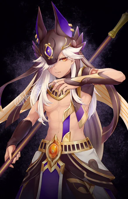 #見た人も無言で銀髪or白髪をあげる