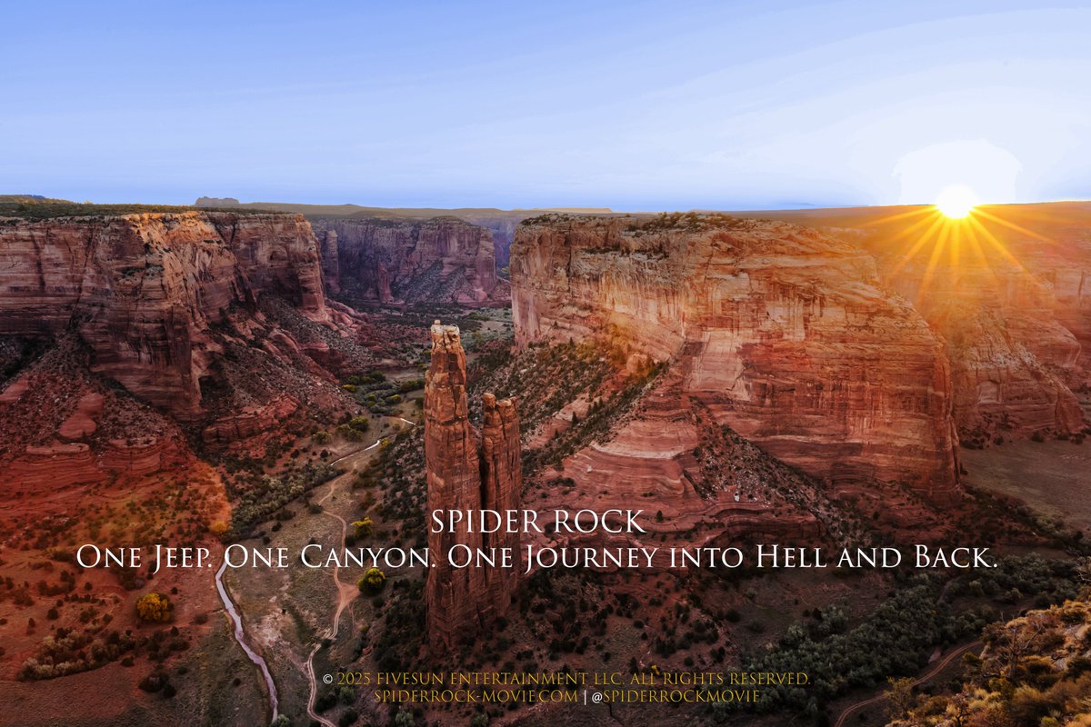 SpiderrockMovie's tweet image. There are places the map can’t save you.

One Jeep. One Canyon. One Journey into Hell and Back.

#SpiderRockMovie #Screenplay #FilmDevelopment #CinematicStorytelling