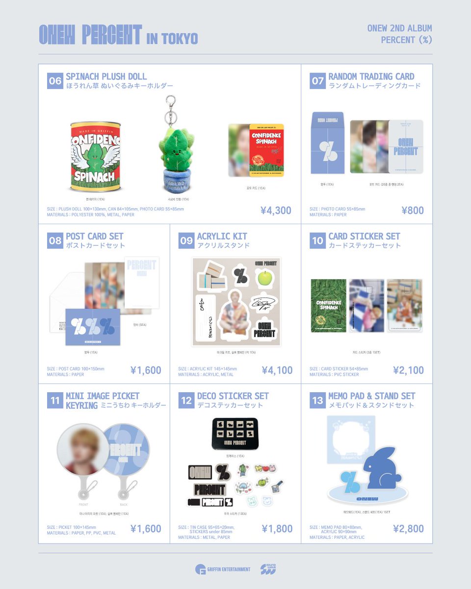 soundwave_korea's tweet photo. ONEW 2ND ALBUM PERCENT (%)
POP-UP STORE 

MERCH INFORMATION

🗓 10.17(FRI) 10:00 – 10.22(WED) 20:00 (JST)
📍 SEIBU SHIBUYA A BUILDING 2F EVENT SPACE

#온유 #ONEW #オンユ
#PERCENT #PERCENT_POPUP_IN_TOKYO
#SOUNDWAVE https://t.co/EH7zM62cZS