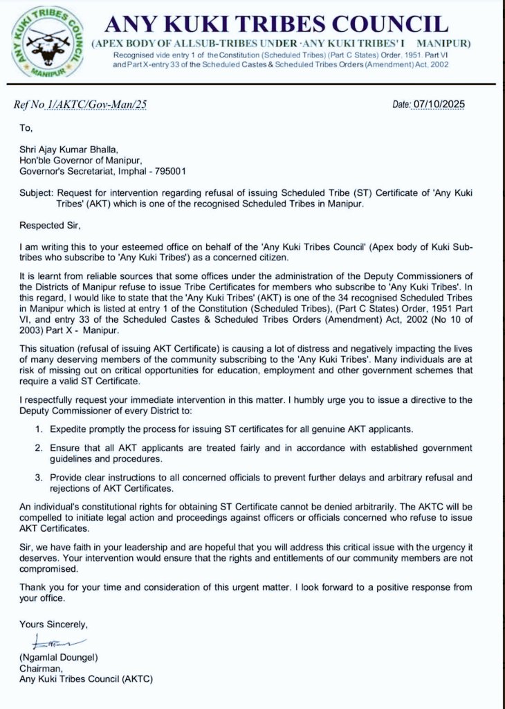What is wrong with these SHAMELESS KUKI-ZO peoples? 

They insist on pressing their ridiculous ideology, trying to pressure everyone—GOVERNMENT and CITIZENS of INDIA alike. 

KUKI-ZO PARASITIC COMMUNITIES continuously covet more and more, seemingly oblivious to the reality that