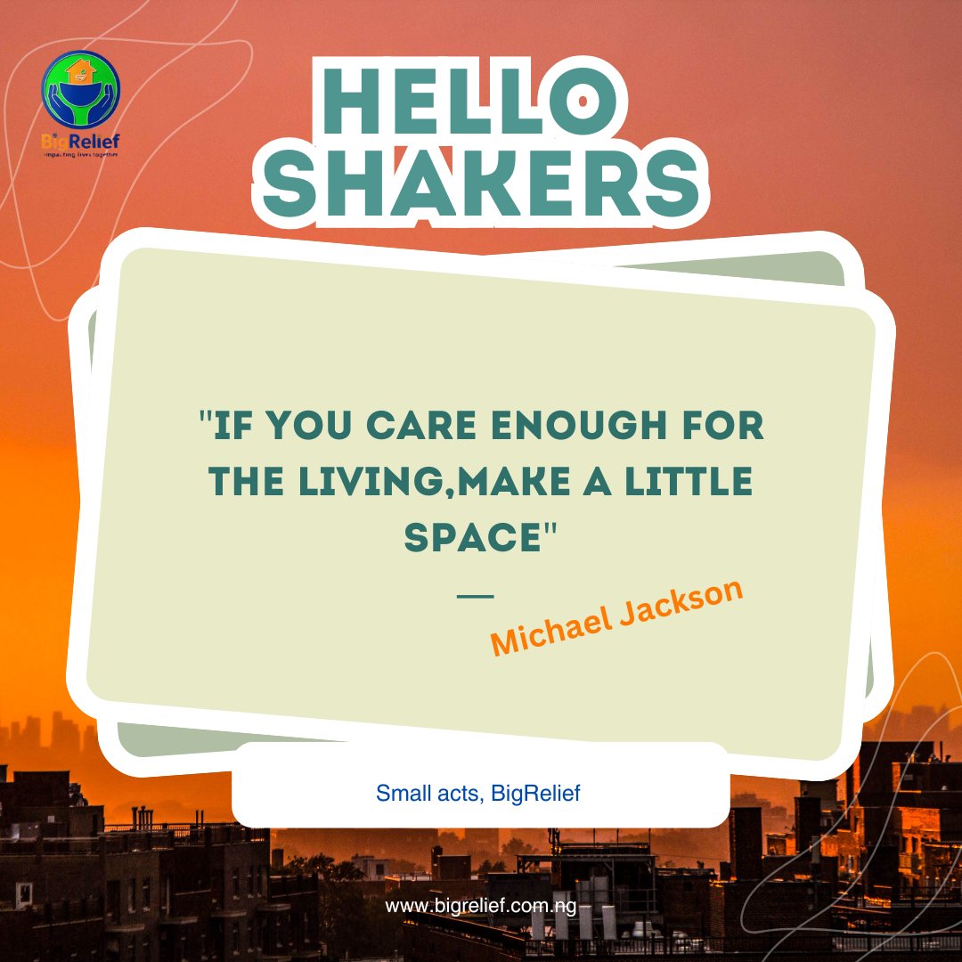 mabuwork's tweet image. Be the reason someone feels courageous.
Small acts BigRelief