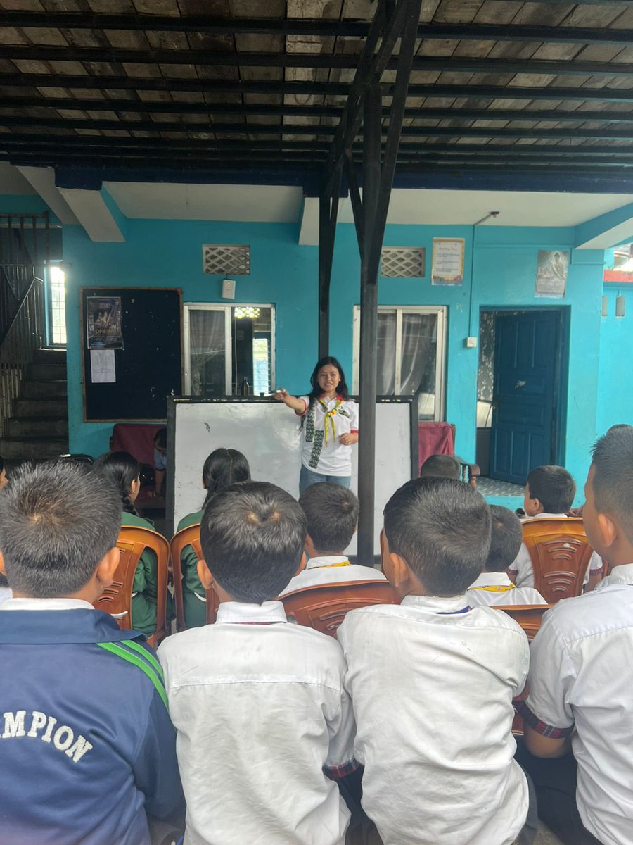 YessNepal's tweet photo. Empowering young minds at Champion English School, Dharan-15! 🌱✨ An interactive session on Green Tech Generation, Welcome to my world 🌎 ,Career Bridger, Advocacy, and Free Being Me #YESSGirlsMovement #NepalScouts #GreenTechGeneration #CareerAwareness #AdvocacyMatters https://t.co/SZgN1fx1TT