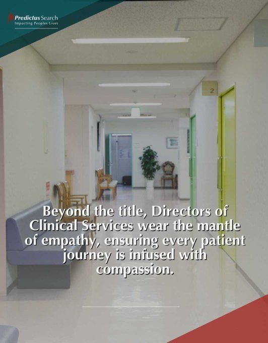 pred_search's tweet photo. Beyond the title, Directors of Clinical Services wear the mantle of empathy, ensuring every patient journey is infused with compassion #EmpatheticLeadership #Healthcare #LeadershipInHealth  #PredictusSearch #clinicalservices #hospitalclinicalservices #integratedcare⚕️ https://t.co/RTVjAHD2w3