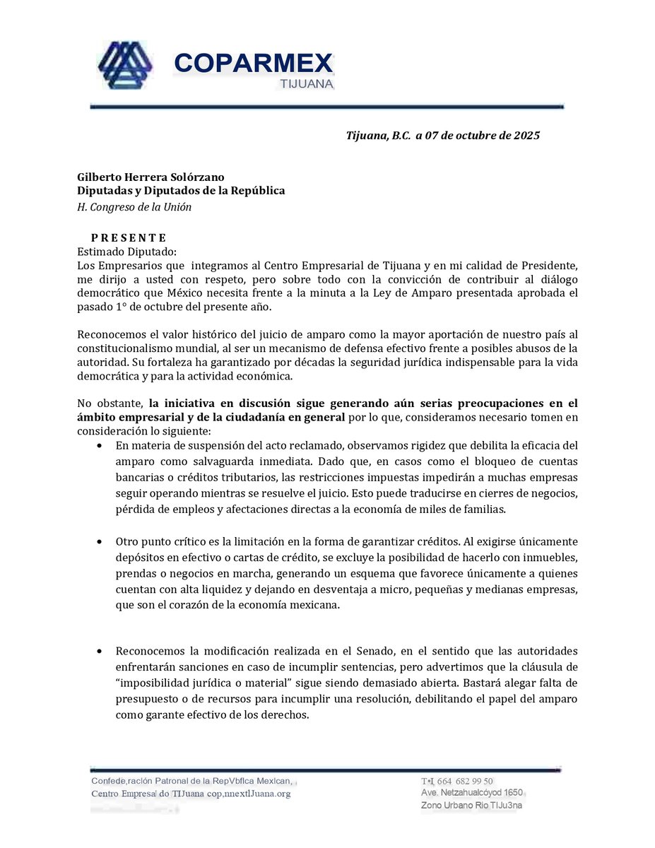 Coparmex Tijuana tweet media