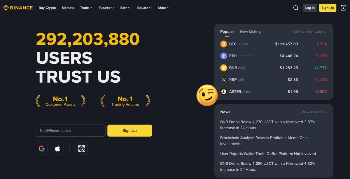 Ccweb3hub's tweet image. 眼尖的小伙伴已经发现了

我们 #Aster 登上 #Binance 首页啦～

其实接下来还有更多惊喜，

期待今晚的AMA吧！

@Aster_DEX  

@binance