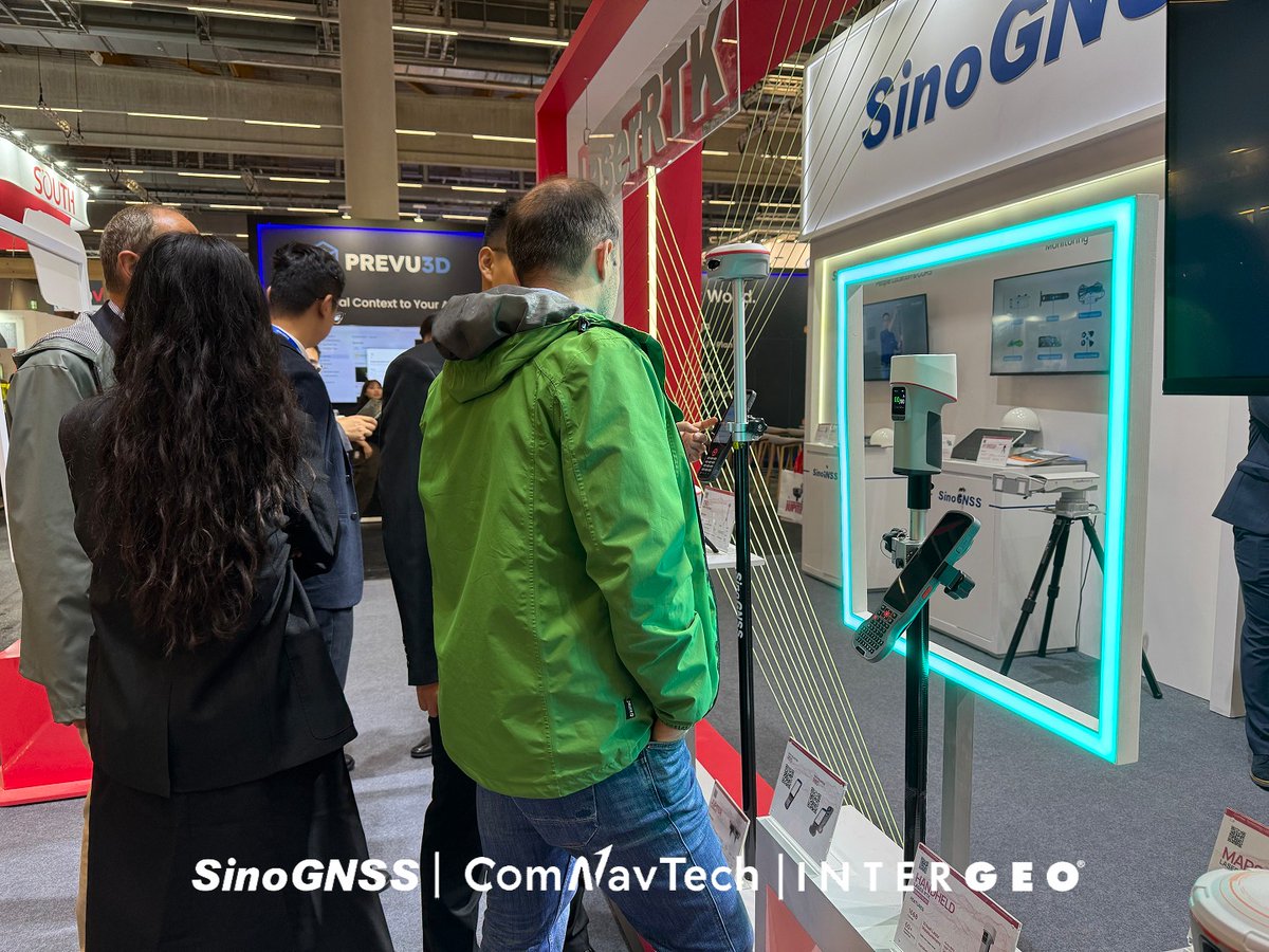 ComNav_Tech's tweet image. Intergeo2025 Day1
The wait is over! INTERGEO 2025 is officially ON!
Find us at Hall 12.1 Booth 1B081
#ComNavTech #SinoGNSS #landsurvey #survey #positioning #gnss #INTERGEO #Geospatial #Innovation #Frankfurt