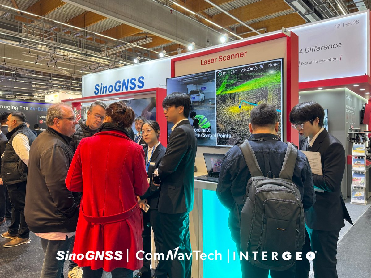 ComNav_Tech's tweet image. Intergeo2025 Day1
The wait is over! INTERGEO 2025 is officially ON!
Find us at Hall 12.1 Booth 1B081
#ComNavTech #SinoGNSS #landsurvey #survey #positioning #gnss #INTERGEO #Geospatial #Innovation #Frankfurt